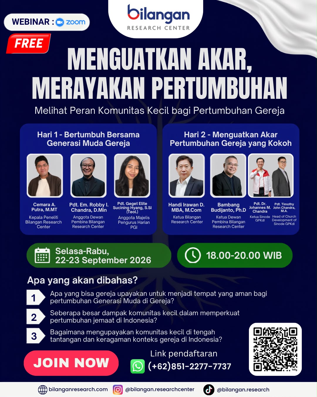 WEBINAR BRC: Menguatkan Akar, Merayakan Pertumbuhan